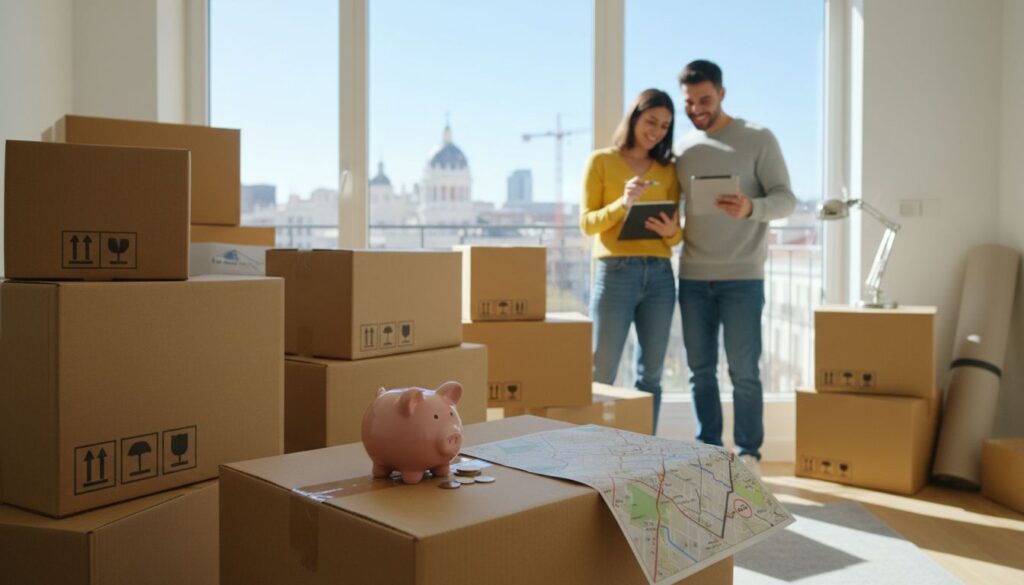 consejos para ahorrar en tu mudanza en madrid